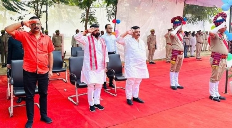 पुलिस स्मृति दिवस पर शहीद वीर जवानों को किया नमन