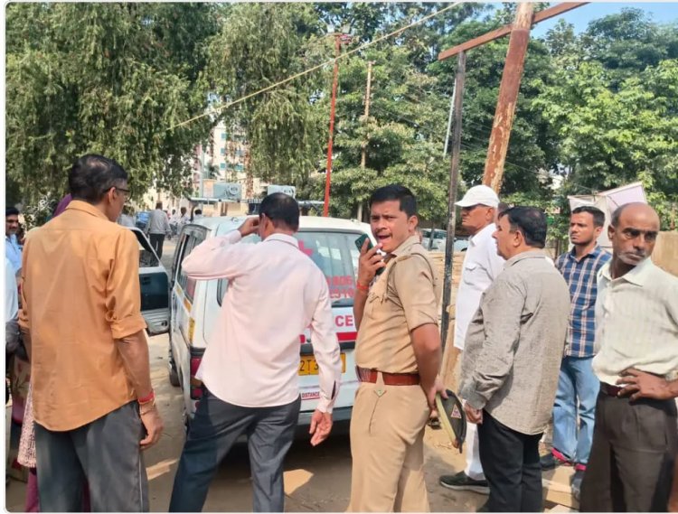 टैंकर से कुचलकर वृद्धा की मौत, चालक हिरासत में