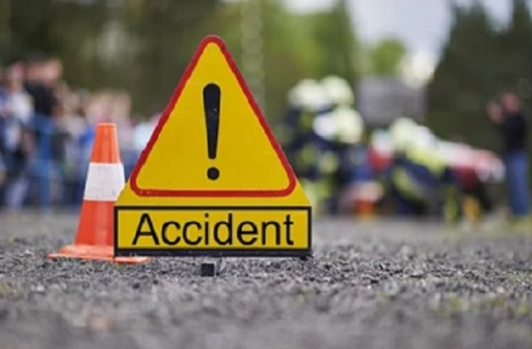 सड़क हादसे में सीआरपीएफ के हवलदार सहित दो की मौत