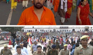 जय श्रीराम के नारों से गूंजी रामनगरी, पंचकोसी परिक्रमा में उमड़ा भक्तों का सैलाब