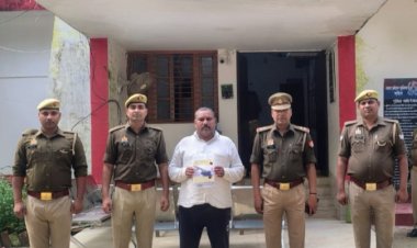 देवरिया : पुलिस मुठभेड़ में अभियुक्त गिरफ्तार