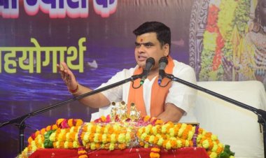 श्रीराम कथा आध्यात्मिक अनुष्ठान के साथ सेवा यज्ञ भी : शांतनु महाराज