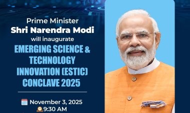 प्रधानमंत्री मोदी आज करेंगे उभरते विज्ञान एवं प्रौद्योगिकी नवाचार सम्मेलन का उद्घाटन