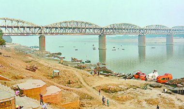 वाराणसी में गंगा नदी पर बनेगा देश का पहला 4-रेल लाइन वाला डबल डेकर पुल