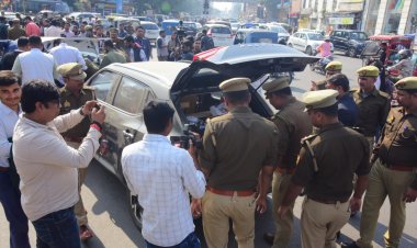 दिल्ली विस्फोट के बाद उत्तर प्रदेश में हाई अलर्ट, पुलिस ने चलाया सघन चेकिंग अभियान