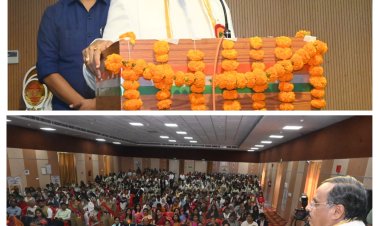 ‘उन्मेष 2025’ का भव्य समापन, डॉ. दिनेश शर्मा बोले—“बेटियां भारत की शक्ति हैं”