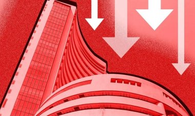 बिहार चुनाव नतीजों के बीच शेयर बाजार में गिरावट, सेंसेक्‍स 241 अंक लुढ़का