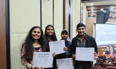 'ऊर्जोत्सव' टेक्निकल फेस्ट में आरईसी बांदा की इनोवेटर्स टीम का उत्कृष्ट प्रदर्शन