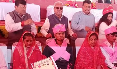 योगी सरकार का सामूहिक विवाह कार्यक्रम बना उम्मीदों की सबसे बड़ी शाम