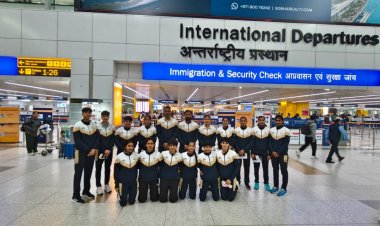 थाईलैंड में जूनियर महिला हैंडबॉल प्रतियोगिता में भाग लेने भारतीय टीम रवाना, काशी की बेटी सुमन यादव भी शामिल