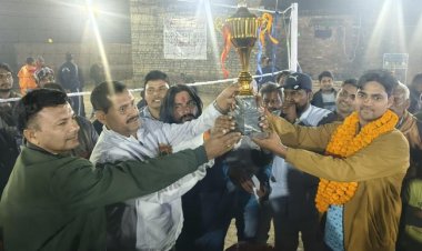 सरदार पटेल क्लब ने जीती वॉलीबाल प्रतियोगिता