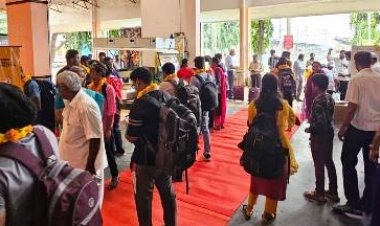 काशी तमिल संगमम के लिए 216 प्रतिनिधियों का पहला दल कन्याकुमारी से वाराणसी रवाना