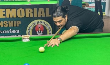 राज्य स्तरीय बिलियर्ड्स एंड स्नूकर चैम्पियनशिप में अहयात, आमिर, अनुज और कबीर अगले दौर में