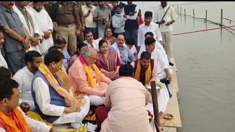 वित्तमंत्री सुरेश खन्ना ने किया ढाई घाट पर लगने वाले मेले का उद्घाटन, गिनाई उपलब्ध्यिां