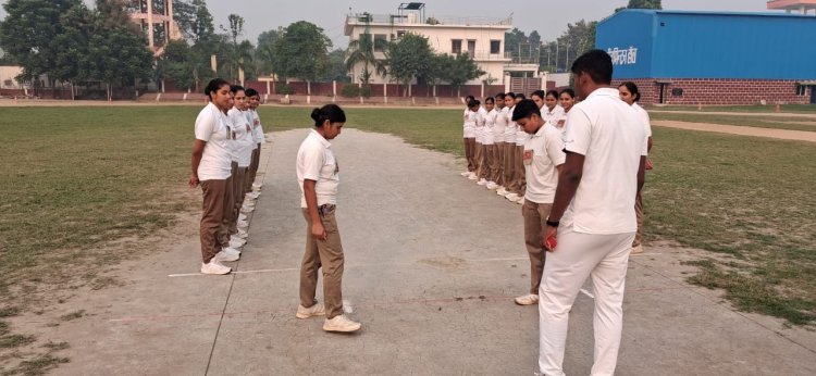 महिला रिक्रूट आरक्षियों के बीच हुआ रोमांचक क्रिकेट मुकाबला, अहिल्याबाई छात्रावास ने मारी बाजी