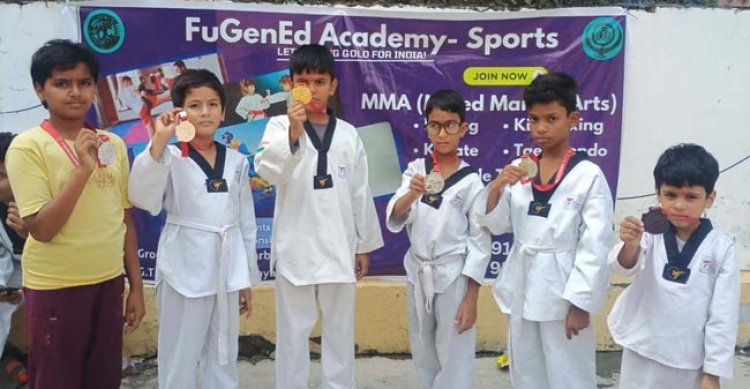 फ्यूजेनएड स्पोर्ट्स एकेडमी ने जीते छह स्वर्ण सहित 16 पदक