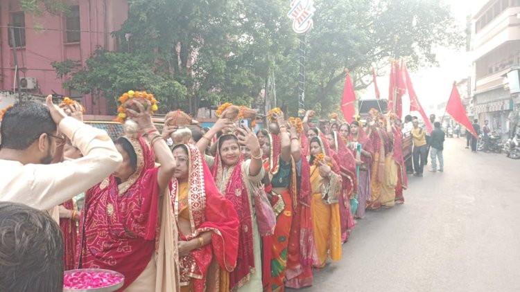 वाराणसी: राणी सती मंगल महोत्सव में कार्तिक पूर्णिमा को रंगोली व दीपोत्सव