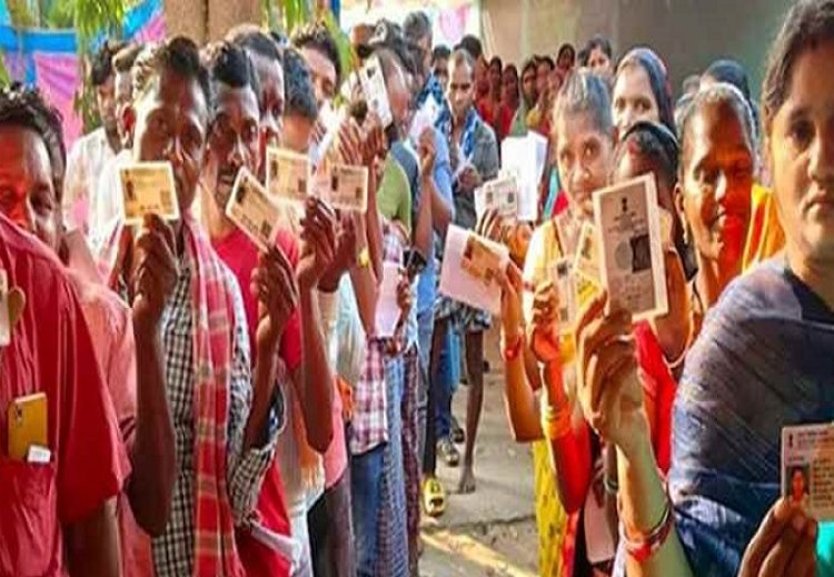 पहले चरण की 121 सीटों पर अब तक 27.65 प्रतिशत मतदान, लालू परिवार ने किया मतदान