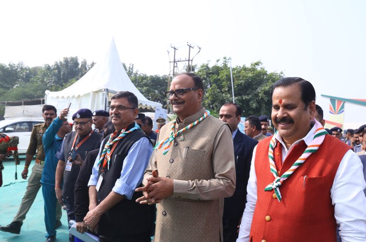 लखनऊ में 19वीं राष्ट्रीय जंबूरी : उप मुख्यमंत्री ब्रजेश पाठक ने किया अस्पताल का उद्घाटन, बाेले-बेहतर स्वास्थ्य सुविधाएं उपलब्ध रहेंगी