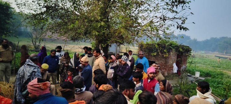 पति पत्नी के बीच हुए विवाद में पत्नी ने फांसी लगाकर की आत्महत्या