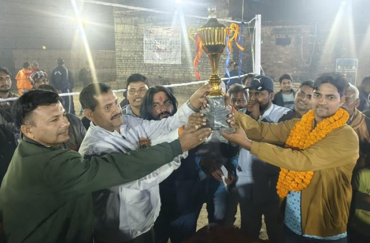 सरदार पटेल क्लब ने जीती वॉलीबाल प्रतियोगिता