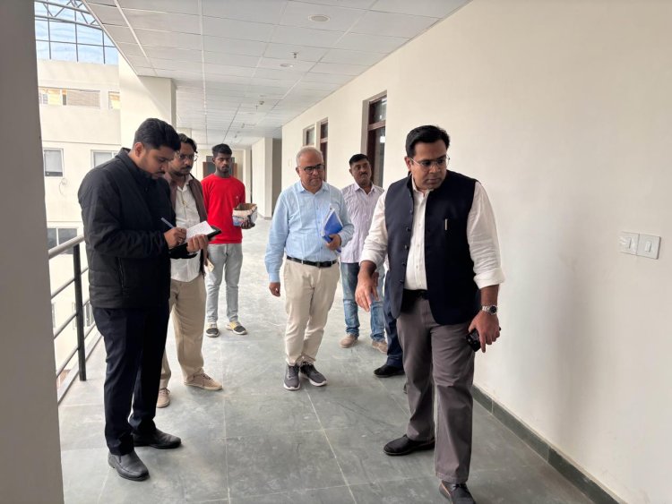 उप्र राज्य आपदा प्रबंधन प्राधिकरण के निर्माणाधीन भवन 31 दिसंबर करें पूरा : हृषिकेश भास्कर