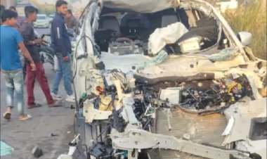 लखनऊ में बेकाबू ट्रक ने छात्रा को कुचला, मौत