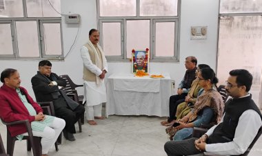 रालोद ने मनाई भारत के प्रथम राष्ट्रपति डॉ. राजेन्द्र प्रसाद की जयंती