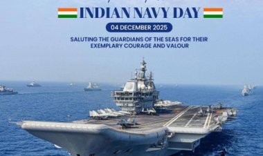 नौसेना दिवस पर राष्ट्रपति, उपराष्ट्रपति समेत तमाम नेताओं ने नौसैनिकों के साहस को किया नमन