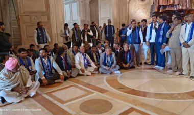 डॉ. आंबेडकर काे याद कर बसपा के राष्ट्रीय उपाध्यक्ष और राष्ट्रीय संयोजक ने श्रद्वा सुमन अर्पित किए