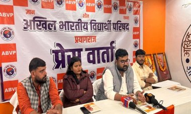 अभाविप के राष्ट्रीय अधिवेशन में ​परित हुए पांच प्रस्ता​व को अभियान बनाकर पूरे देश में काम करेगा संगठन : अभय प्रताप सिंह