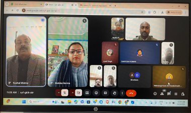 गोरक्षनाथ शोधपीठ में हुआ सप्तदिवसीय शीतकालीन योग कार्यशाला का शुभारम्भ