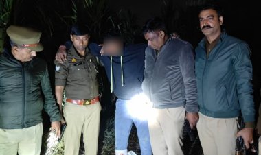 शामली जिले का 25 हजारी बदमाश मुठभेड़ में घायल