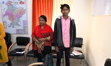 ऑपरेशन मुस्कान के तहत 10 साल बाद मां-बेटे का मिलन, भावुक हुआ माहौल