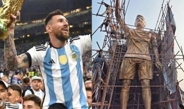 मशहूर फुटबॉलर मेसी का कोलकाता में जोरदार स्वागत, देश के विभिन्न शहरों में आयोजित कार्यक्रमों में भी हिस्सा लेंगे