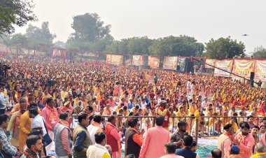 सवा लाख श्री हनुमान चालीसा पाठ में उमड़ा आस्था का जनसैलाब