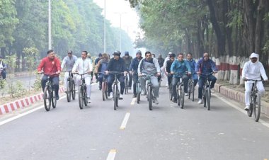 फिट रहने के लिए चलाएं साइकिल, पैदल चलने की डालें आदत : महाप्रबंधक