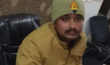 लखनऊ में रिश्वत लेते हुए दारोगा गिरफ्तार
