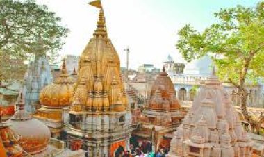 श्री काशी विश्वनाथ धाम में संकल्प पाठ के साथ सोमवासरीय रूद्राभिषेक