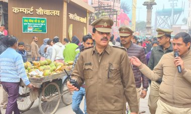 नववर्ष पर वाराणसी में उमड़ रही लाखों की भीड़ देख सोमवार से यातायात डायवर्जन