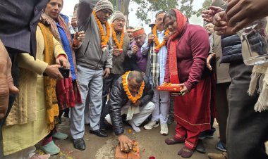 सड़क निर्माण से वार्ड संख्या 47 की क्षेत्रीय जनता को मिलेगी राहत : भाजपा जिलाध्यक्ष