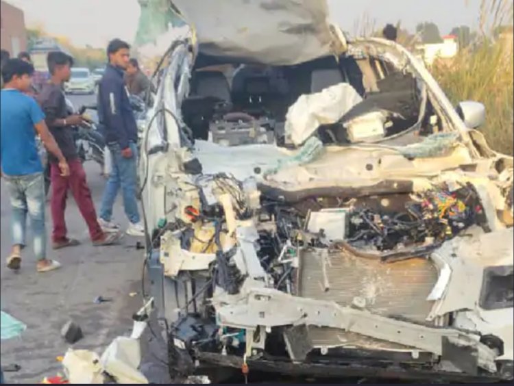 लखनऊ में बेकाबू ट्रक ने छात्रा को कुचला, मौत