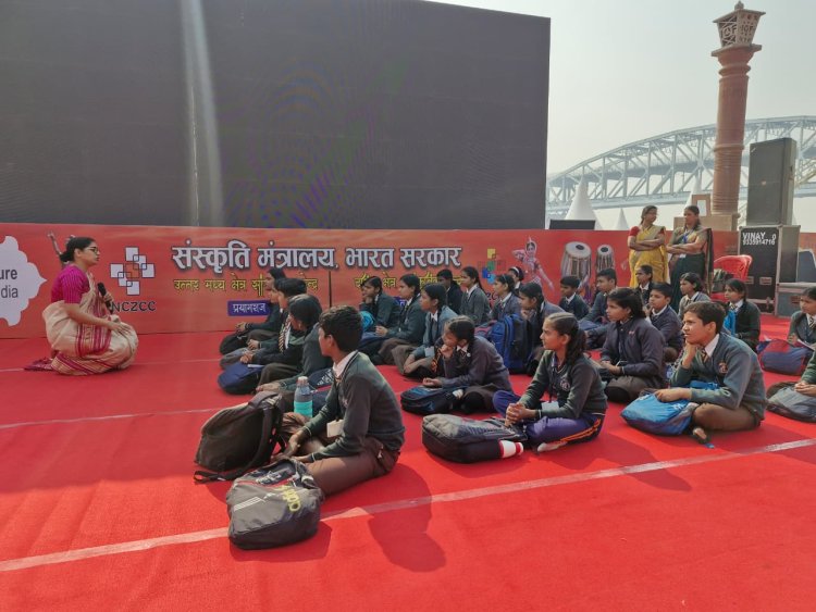 काशी - तमिल संगमम में दिखी भाषाई विविधता व सांस्कृतिक समन्वय की झलक स्कूली छात्रों ने सुनीं तमिल लोक कथाएं