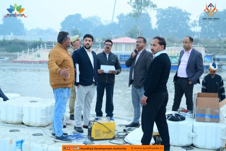 अयोध्या में मिलेगा जल-पर्यटन का रोमांच, सरयू घाटों का तेज़ी से हो रहा आधुनिकीकरण