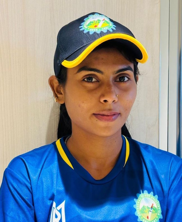 साधना का चयन अरुणाचल प्रदेश की अंडर-19 टीम में