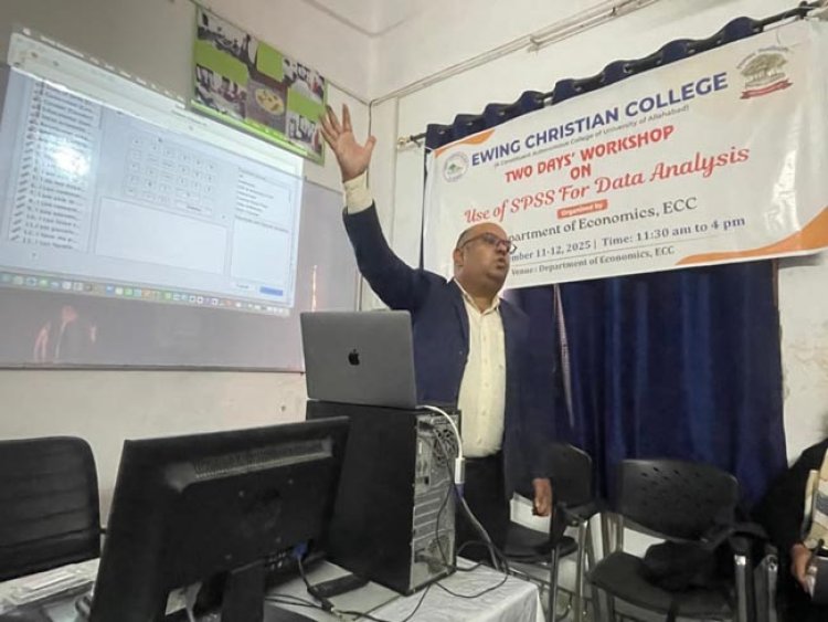 शोध की विश्वसनीयता के लिए आंकड़ों का उचित संग्रह, प्रसंस्करण और सटीक विश्लेषण अत्यंत महत्वपूर्ण : डॉ विवेकानंद त्रिपाठी