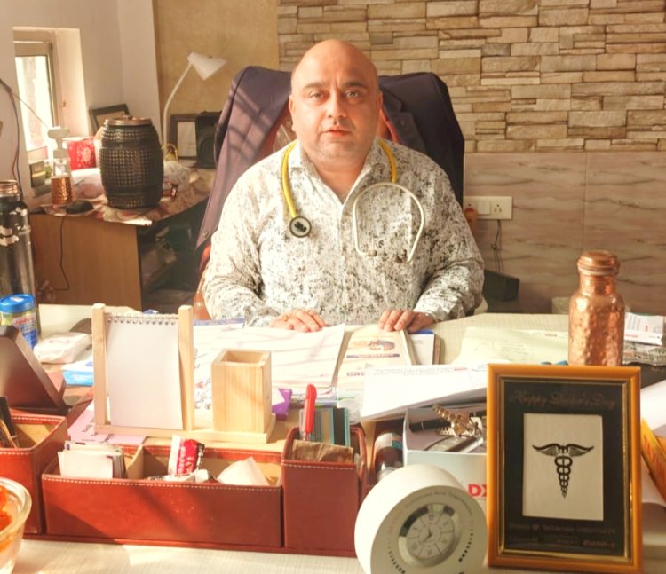 सर्दी में हार्ट अटैक से बचने के लिए दिल के रोगी बरते सावधानियां : डॉ रचित पांडेय