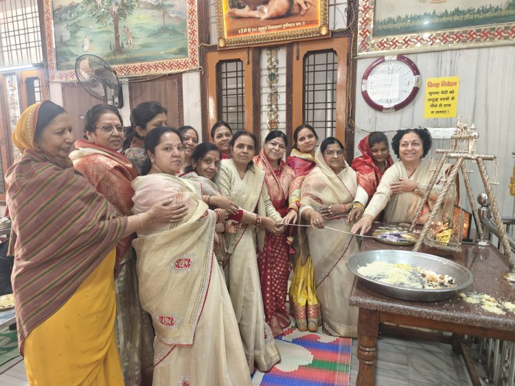 गोमतीनगर जैन मंदिर में धूमधाम से मनाया गया जन्म व तप कल्याणक