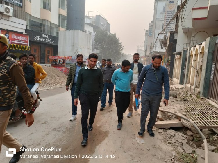 वाराणसी नगर निगम ने शुरू किया येलो स्पॉट को समाप्त करने का अभियान