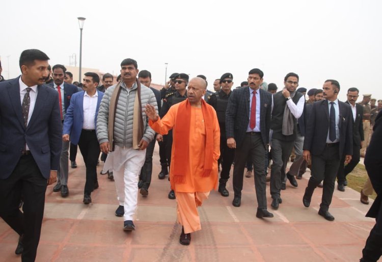 पीएम माेदी 25 दिसंबर को लखनऊ में राष्ट्र प्रेरणा स्थल का करेंगे लोकार्पण, सीएम याेगी ने लिया तैयारियाें का जायजा